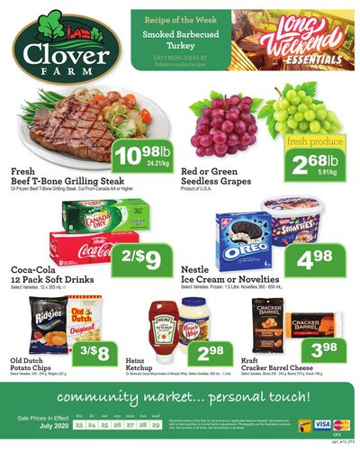 Clover Farm Flyer July 23 to 29