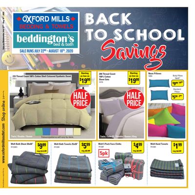 Beddington's Flyer July 22 to August 18