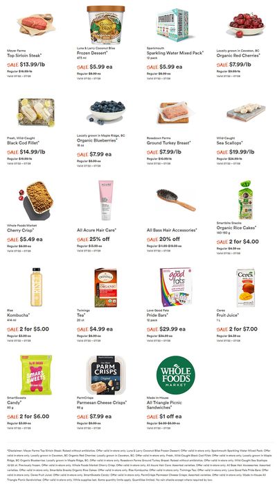 Whole Foods Market (West) Flyer July 22 to 28