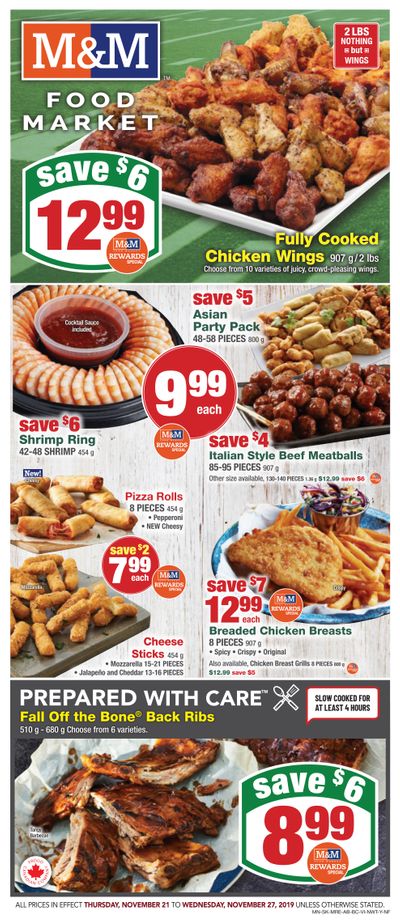 M&M Food Market (Atlantic and West) Flyer November 21 to 27