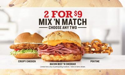 MIX N' MATCH at Arby's