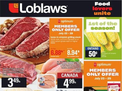 Loblaws Ontario PC Optimum Offers & Flyer Deals July 23rd – 29th