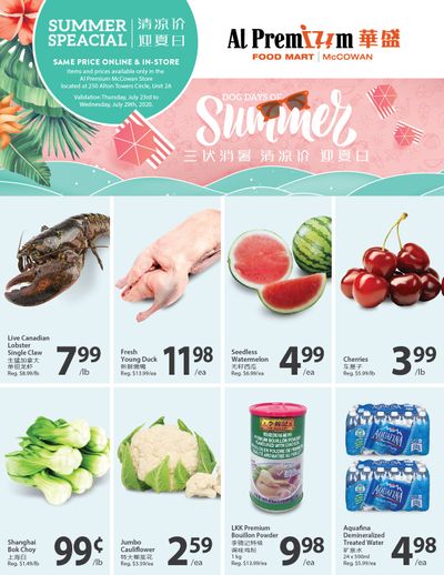 Al Premium Food Mart (McCowan) Flyer July 23 to 29