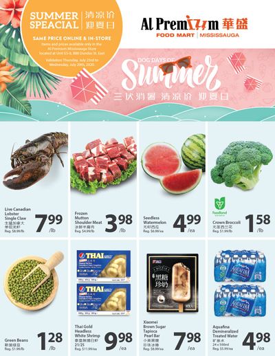 Al Premium Food Mart (Mississauga) Flyer July 23 to 29