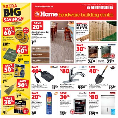 Home Hardware Building Centre (ON) Flyer July 23 to 29