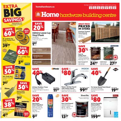 Home Hardware Building Centre (Atlantic) Flyer July 23 to 29