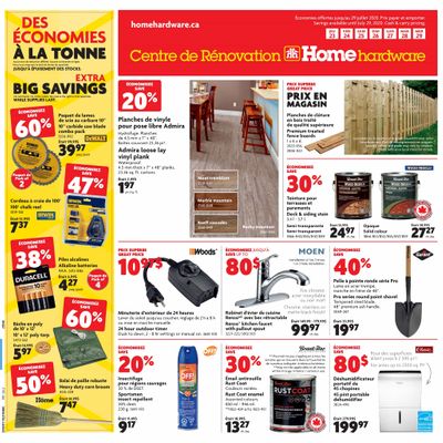 Home Hardware Building Centre (QC) Flyer July 23 to 29