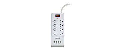 NOMA 8-Outlet Power Strip Surge Protector with 4 USB Outlets, 3-ft On Sale for $24.99 at Canadian Tire Canada