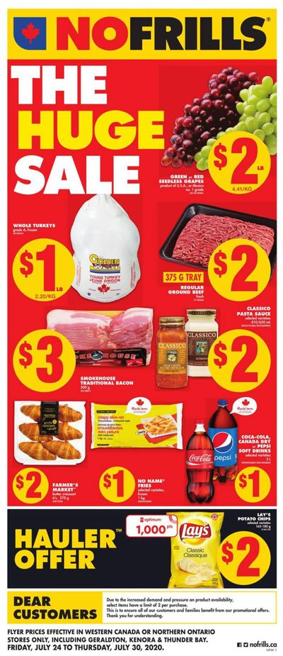 No Frills (West) Flyer July 24 to 30
