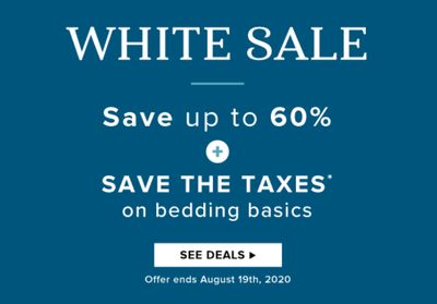 Linen Chest Canada Offers: Save up to 60% off Bedding + Save The Taxes on Bedding Basics + More Offers