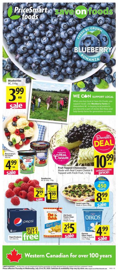 PriceSmart Foods Flyer July 23 to 29