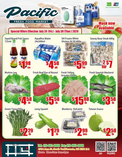 Pacific Fresh Food Market (North York) Flyer July 24 to 30