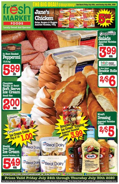 Fresh Market Foods Flyer July 24 to 30