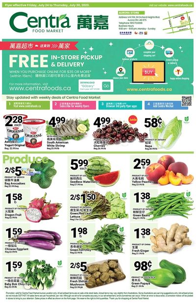 Centra Foods (Aurora) Flyer July 24 to 30