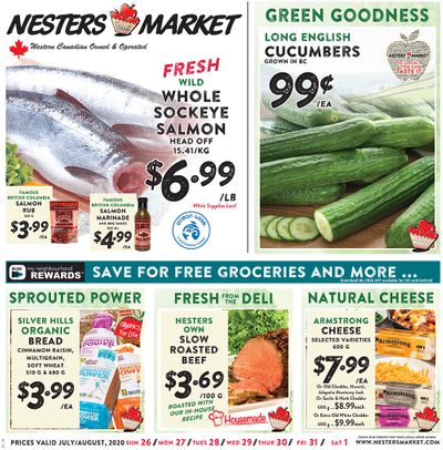Nesters Market Flyer July 26 to August 1