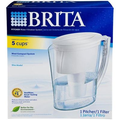 Brita Slim Pitcher Water Filtration System On Sale for $15.99 at Lowes Canada