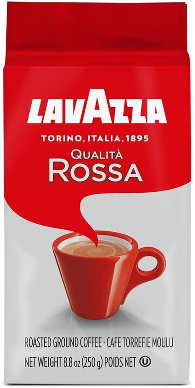Lavazza Espresso Rossa Brick Coffee, 250g On Sale for $2.99 (Save $1.18) at Amazon Canada