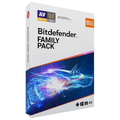 Bitdefender Family Pack (PC/Mac/iOSAndroid) - Unlimited User - 2 Year On Sale for $49.99 (Save $70.00) at BestBuy Canada