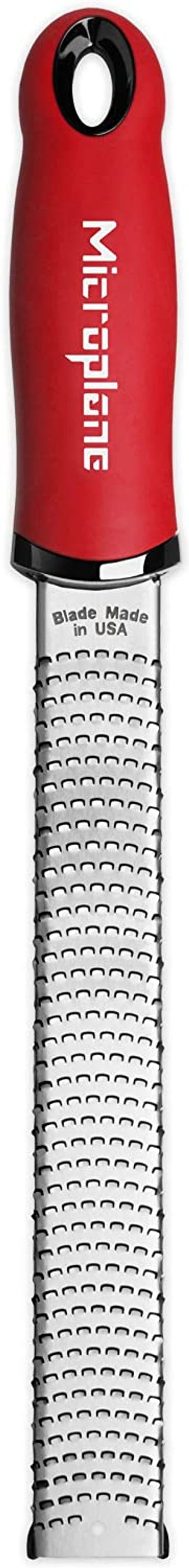 Microplane #46120 Premium Red Zester/Grater On Sale for $22.50 at Amazon Canada Microplane #46120 Premium Red Zester/Grater On Sale for $22.50 at Amazon Canada