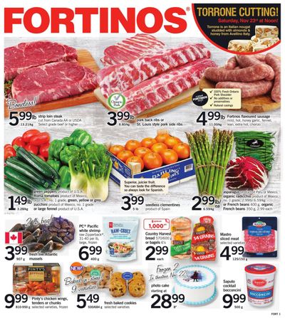 Fortinos Flyer November 21 to 27