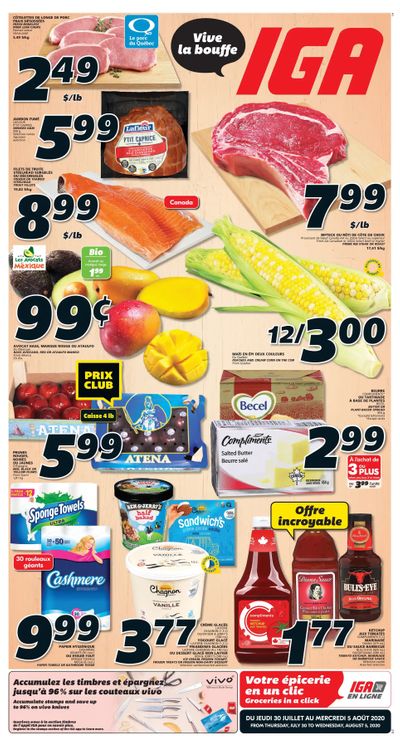 IGA (QC) Flyer July 30 to August 5