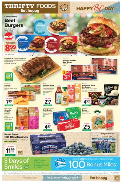 Thrifty Foods Flyer July 30 to August 5