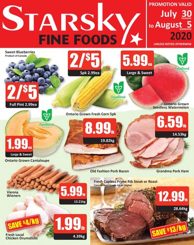 Starsky Foods Flyer July 30 to August 5