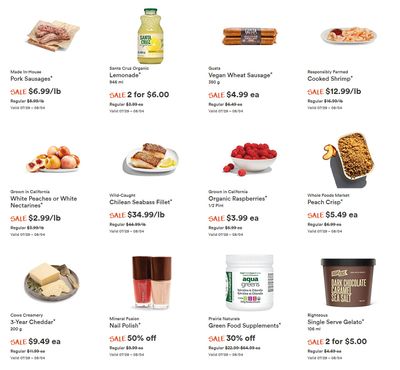 Whole Foods Market (West) Flyer July 29 to August 4