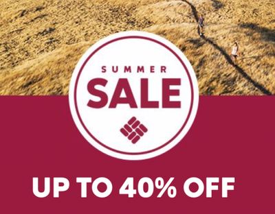 Columbia Sportswear Canada Summer Sale: Up To 40% On Clothing & Footwear 