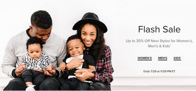 Hudson’s Bay Canada Flash Sale: Today, Save up to 30% Off New Styles for Women’s, Men’s & Kids’