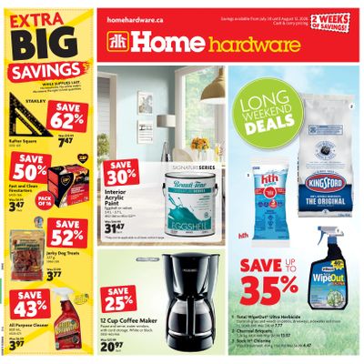 Home Hardware (ON) Flyer July 30 to August 12