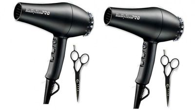 Babyliss Pro Rockstar 1875-Watt Blow Dryer and Cutting Shears On Sale for $35.99 at Ebay Canada
