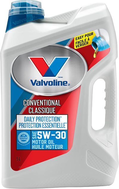 Valvoline 882563 Daily Protection Motor Oil 5W30 5L On Sale for $ 15.97 (Save $ 12.00) at Amazon Canada