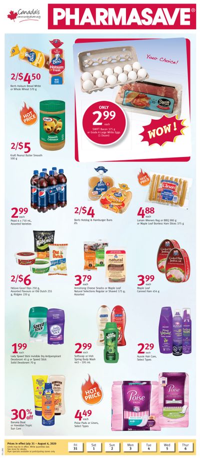 Pharmasave (Atlantic) Flyer July 31 to August 6
