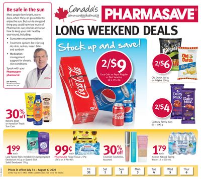 Pharmasave (AB) Flyer July 31 to August 6