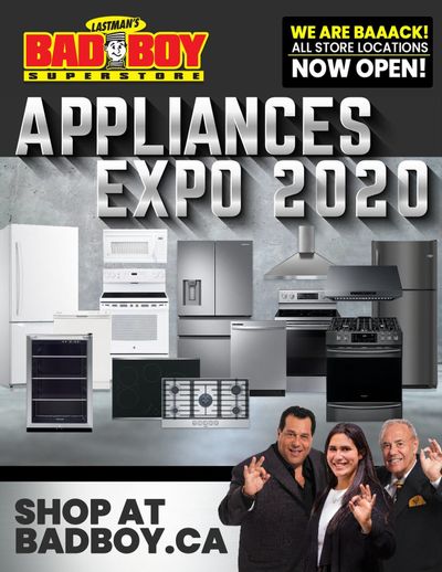 Lastman's Bad Boy Superstore Appliances Flyer July 30 to August 31