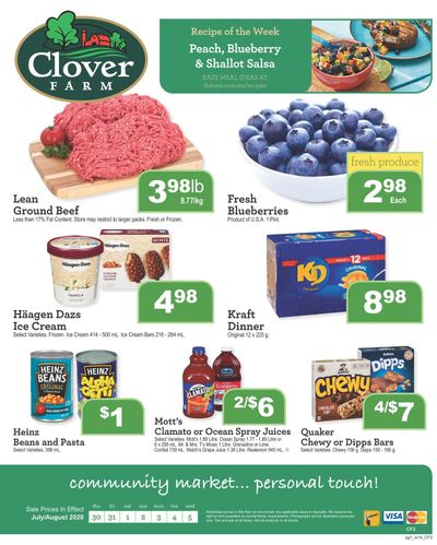 Clover Farm Flyer July 30 to August 5