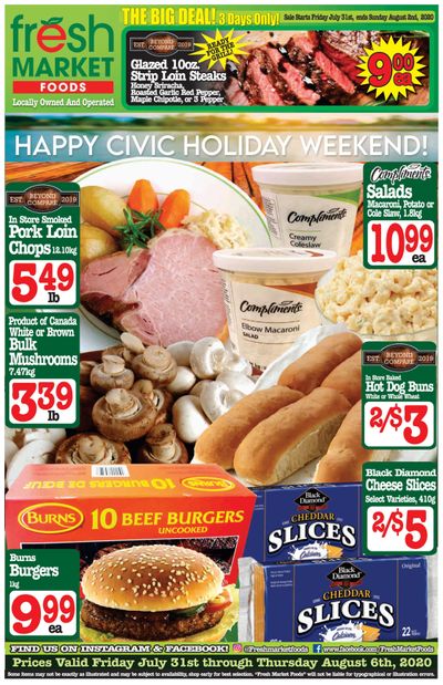 Fresh Market Foods Flyer July 31 to August 6