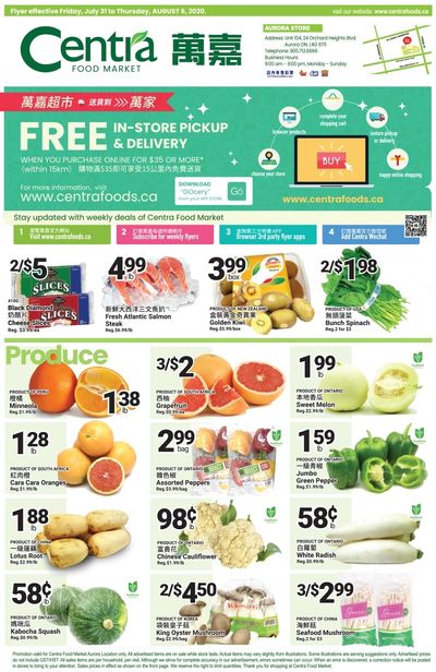 Centra Foods (Aurora) Flyer July 31 to August 6