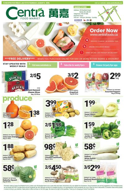 Centra Foods (Barrie) Flyer July 31 to August 6