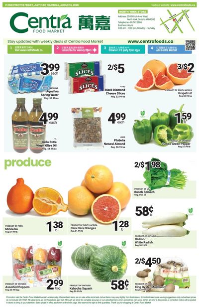 Centra Foods (North York) Flyer July 31 to August 6