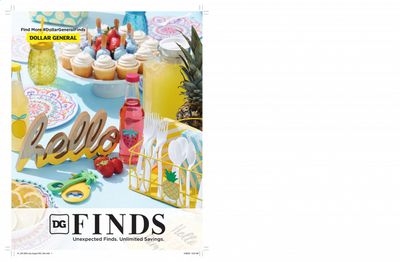 Dollar General Weekly Ad June 26 to August 27
