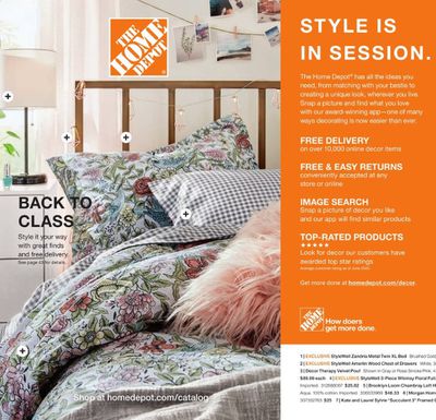 The Home Depot Weekly Ad July 6 to September 6