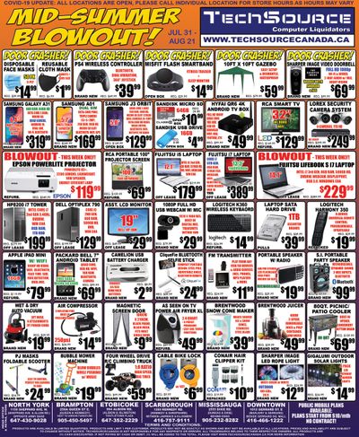 TechSource Flyer July 31 to August 6
