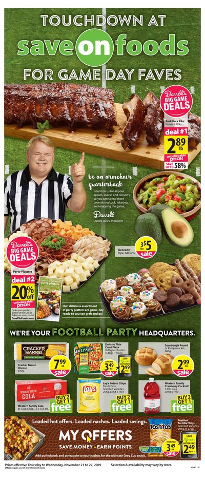 Save on Foods (AB) Flyer November 21 to 27