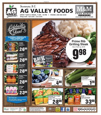 AG Foods Flyer July 31 to August 6