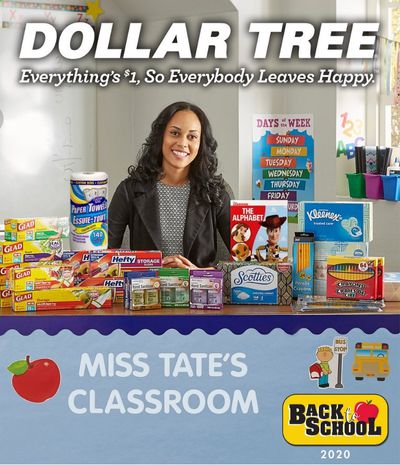 Dollar Tree Weekly Ad July 5 to September 6