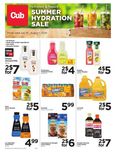 Cub Foods Weekly Ad July 19 to August 1