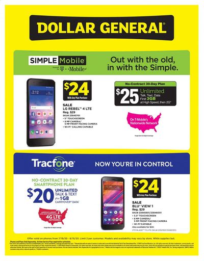 Dollar General Weekly Ad July 19 to August 15