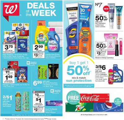 Walgreens Weekly Ad July 26 to August 1